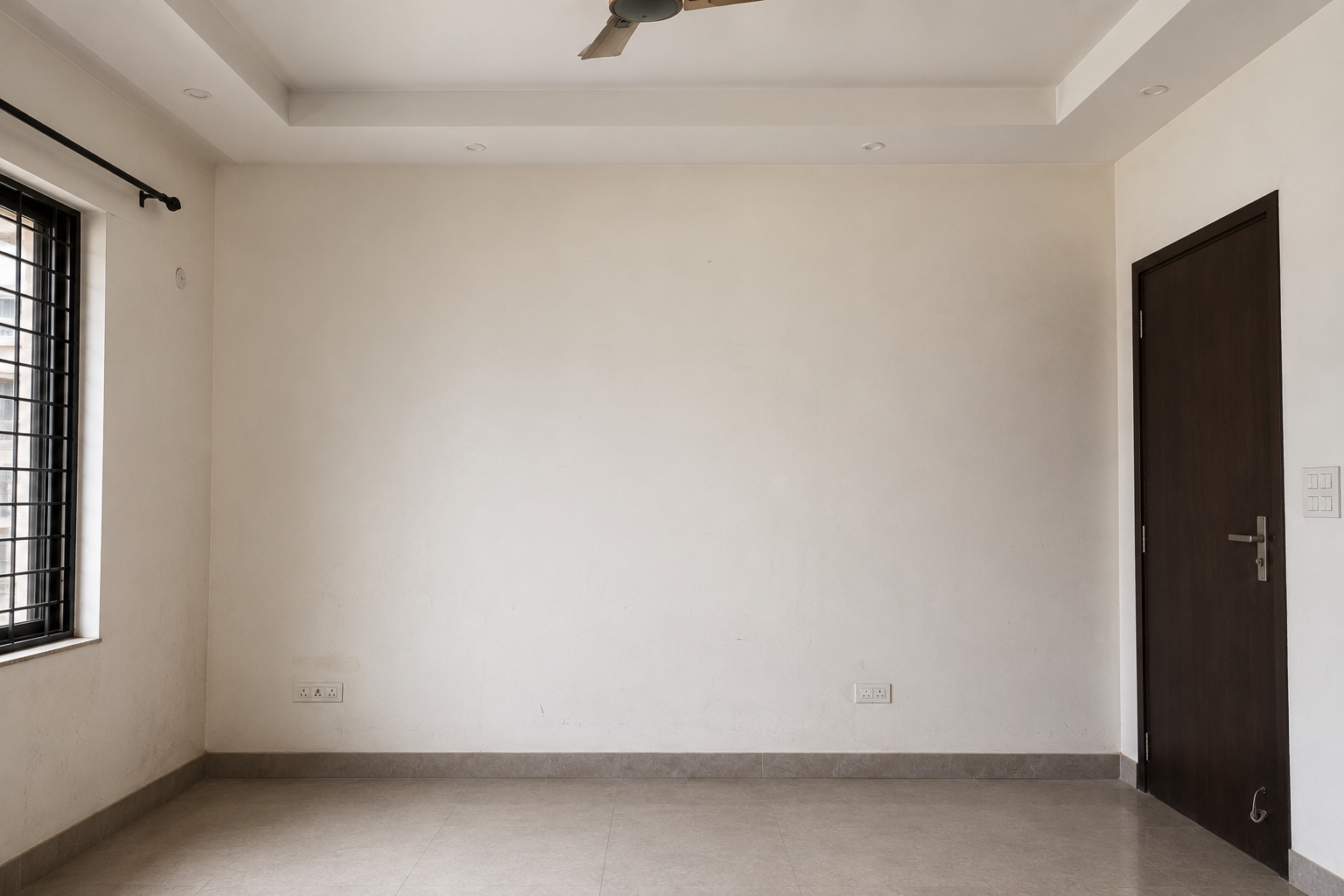 Accent Wallpaper Wall - Before